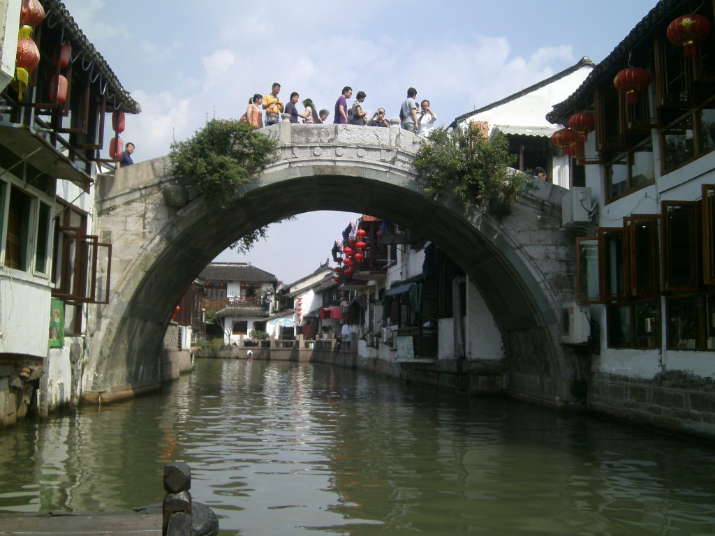 Zhujiajiao, a water village in Shanghai