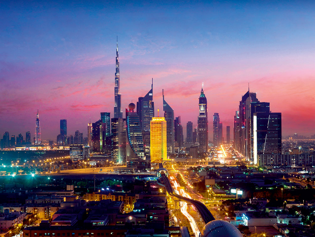 With a skyline like this is it any wonder that Dubai is home to some of the world's most luxurious hotels & spas?