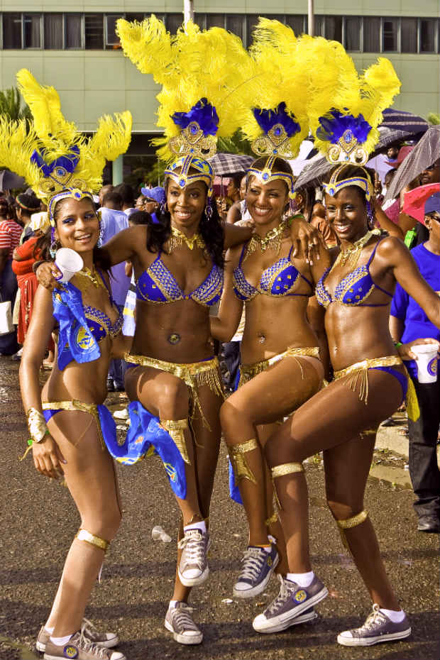saint lucia carnival girls